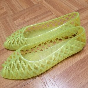 American Apperal Lattice Sandals